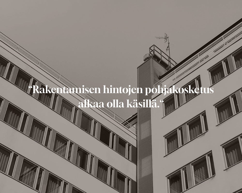Myrkyllinen cocktail asuinrakentamiselle – ensin sokaisevasti, sitten kallistuvasti ja päälle Suomen ongelmat
